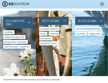Tablet Screenshot of ossentrum.no